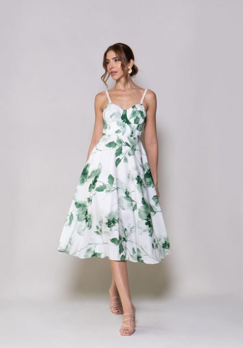 Vestido amapola verde