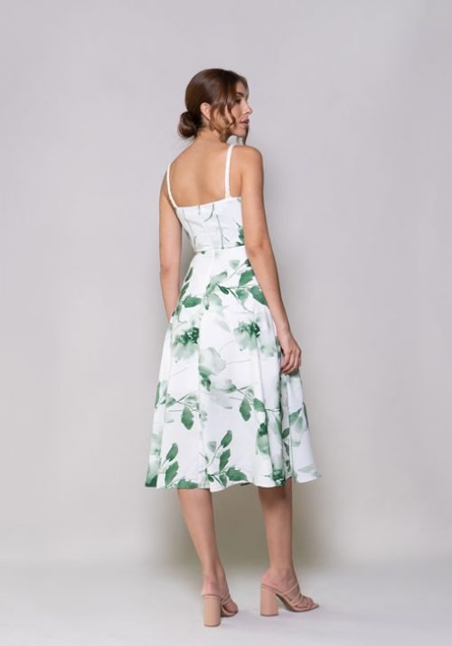 Vestido amapola verde - Imagen 4