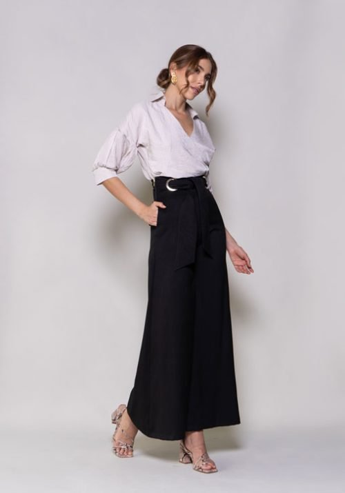 Pantalon versalles negro - Imagen 2