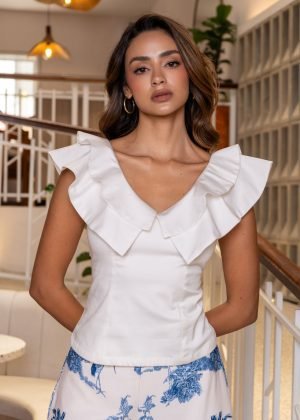 Blusa samara marfil