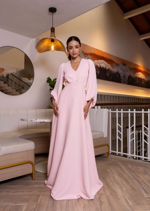 Vestido topacio rosa - Imagen 2
