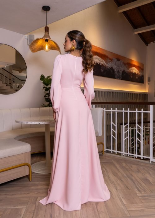 Vestido topacio rosa - Imagen 3