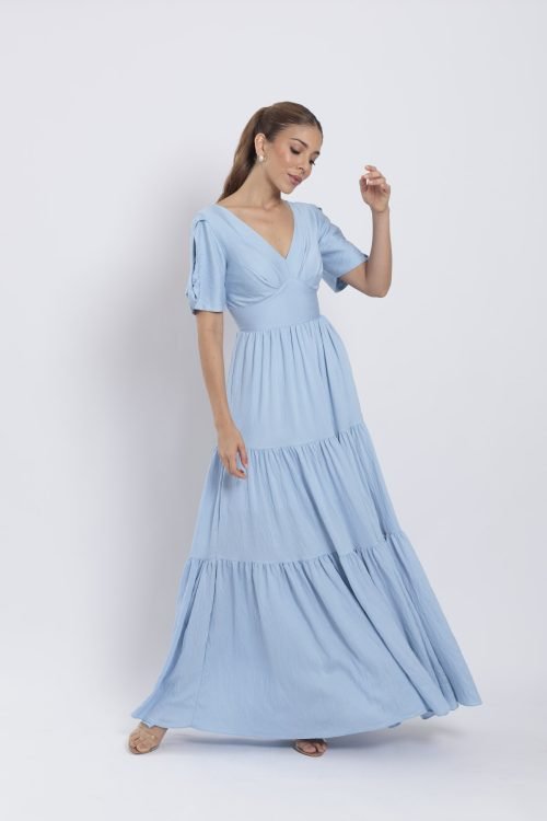 Vestido amber baby blue - Imagen 4