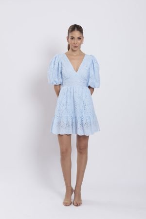 Vestido cielo celeste
