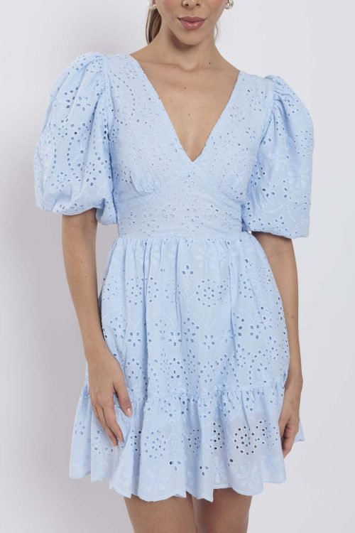 Vestido cielo celeste - Imagen 4