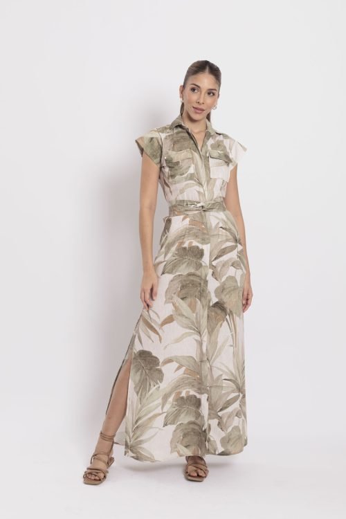 Vestido isis verde - Imagen 2