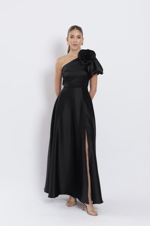 Vestido narel negro - Imagen 2
