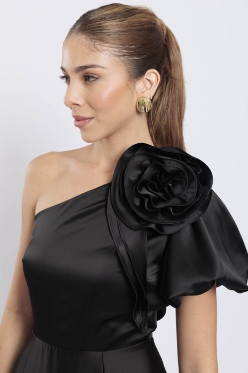 Vestido narel negro - Imagen 5