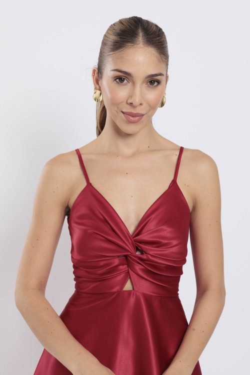 Vestido marazul rojo - Imagen 3