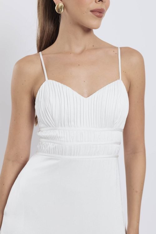 Vestido ivette marfil - Imagen 5