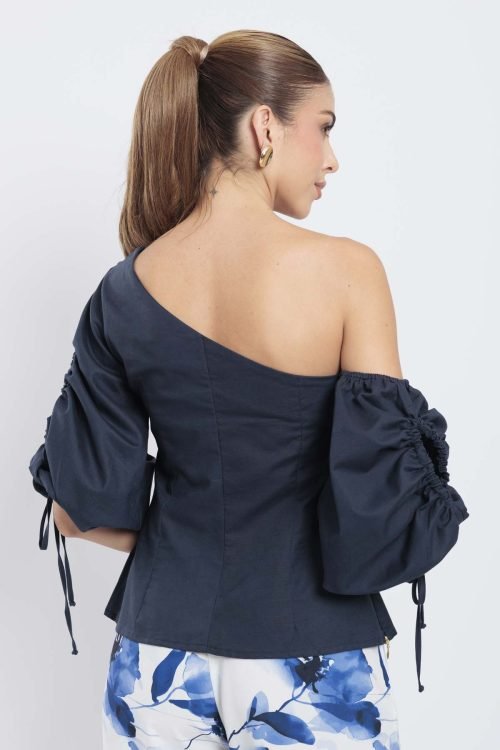 Blusa eloy navy - Imagen 3