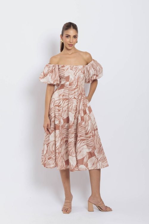 Vestido lana terracota - Imagen 2
