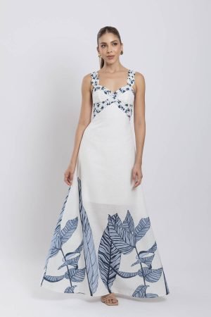 Vestido leila azul