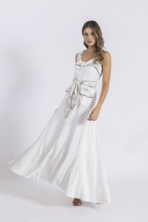 Vestido sahar marfil