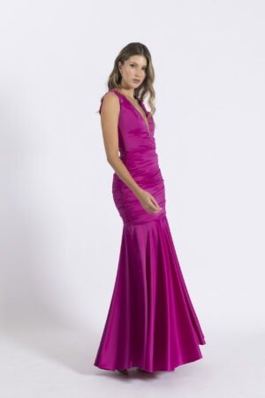Vestido alcazar magenta