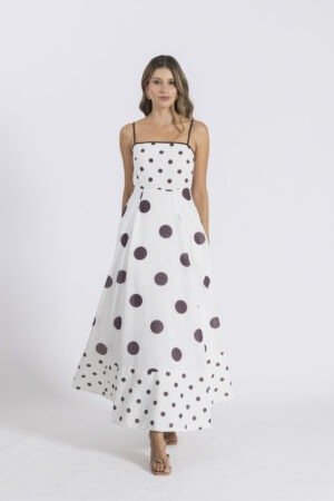 Vestido sabrina cafe