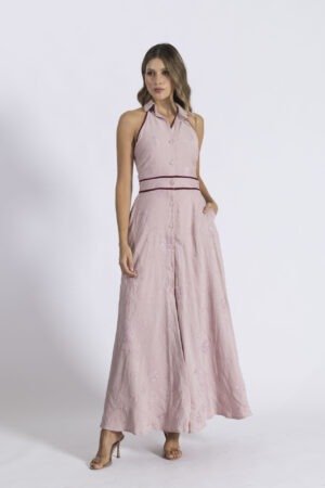 Vestido camile rosado