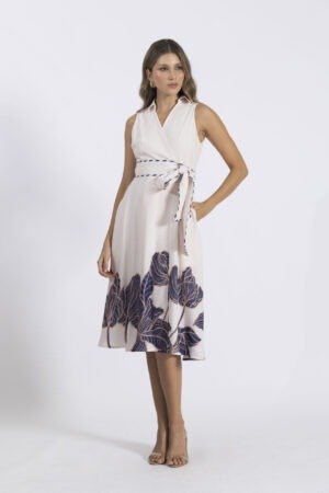 Vestido sabrina navy