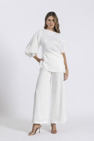 Blusa viviana marfil