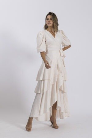 Vestido emilia crema