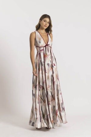 Vestido versalles floral