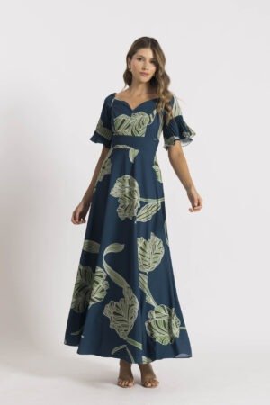 Vestido aurelia verde