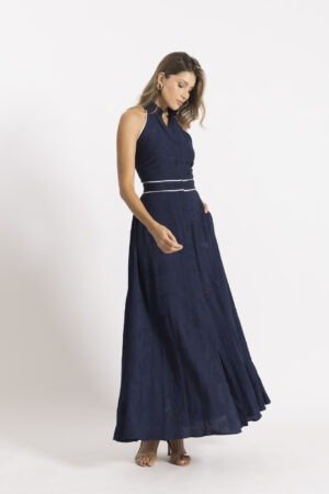 Vestido camila navy