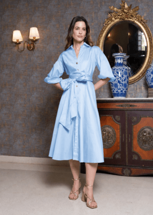 Vestido lucian celeste
