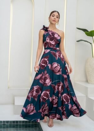 Vestido Selena estampado