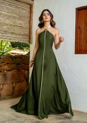 Vestido cynthia verde