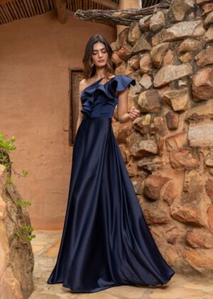 Vestido lourdes azul