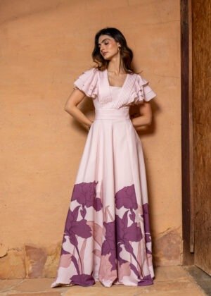 Vestido monserrat estampado
