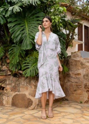 Vestido dayanara estampado