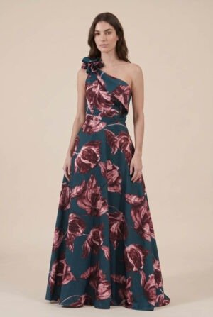 Vestido selena estampado