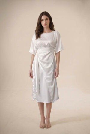 Vestido eleonor marfil