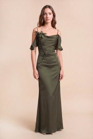 Vestido eugenia verde