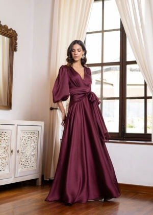 Vestido alessia vino