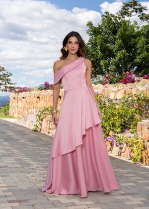 Vestido adelina rosado